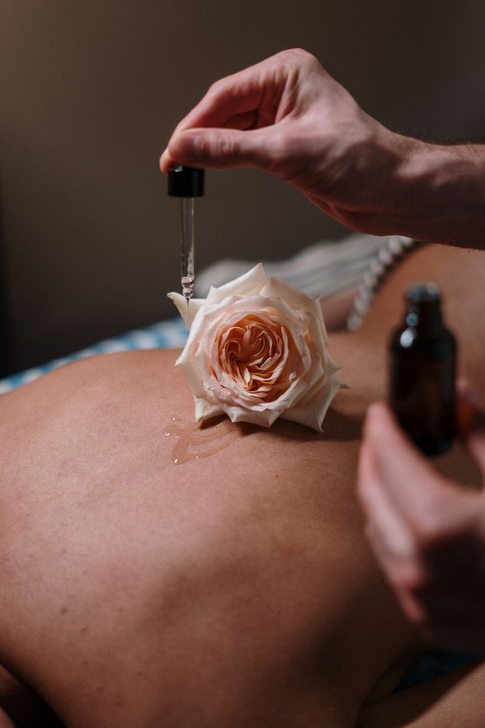 our-story A calming spa experience with rose-infused massage oils for relaxation and skincare.